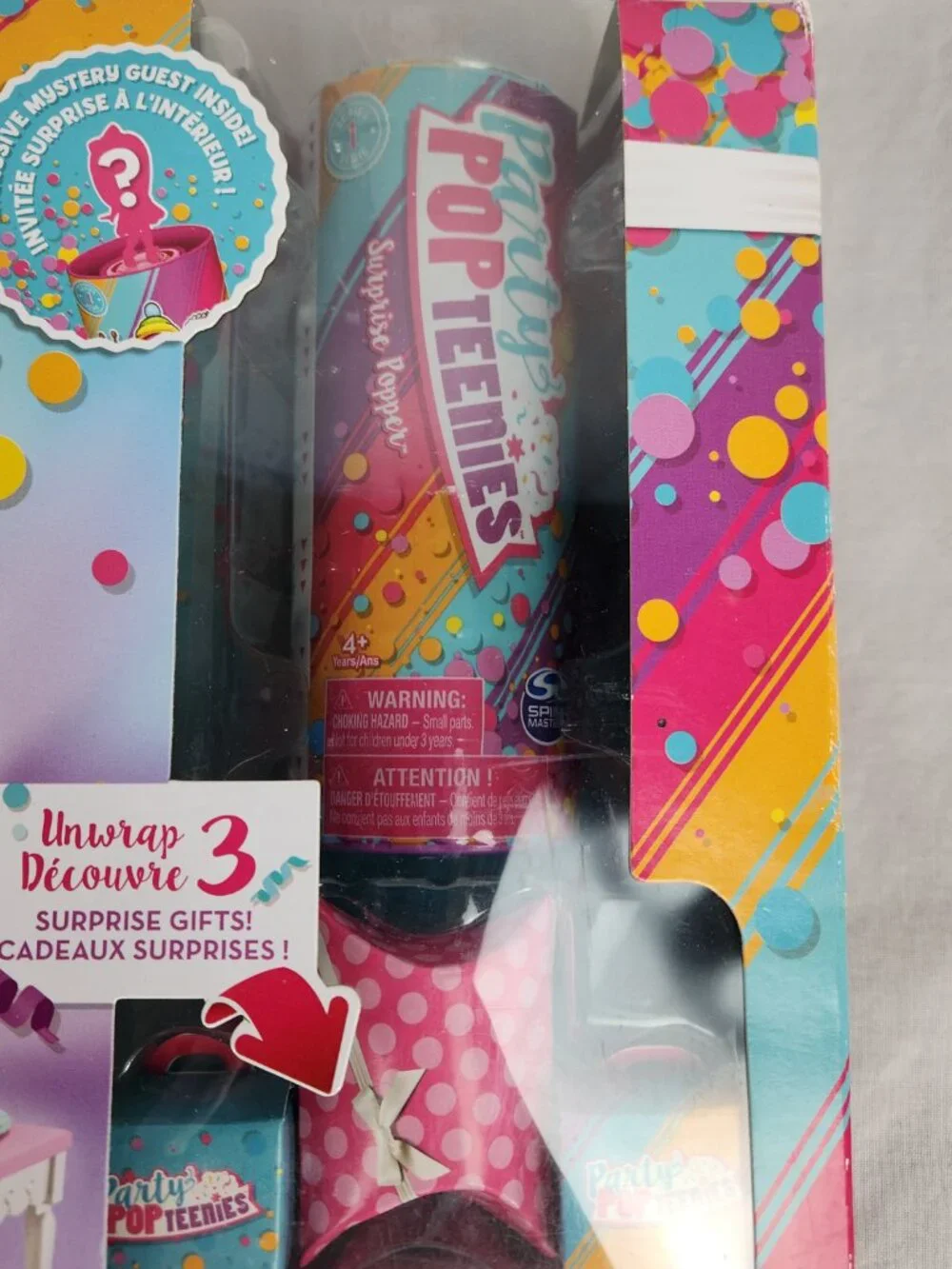 New Party Pop Teenies Surprise Party Playset Series 1 Mystery Gifts Doll